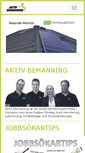 Mobile Screenshot of aktivbemanning.se